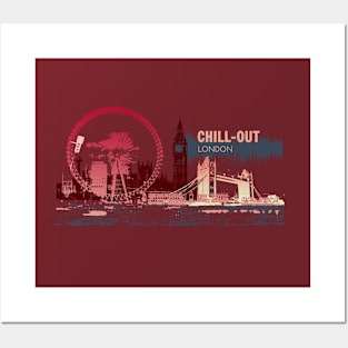 Chill-out London Posters and Art